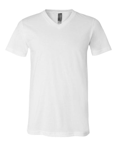 CUSTOM SHORT SLEEVE V NECK T-SHIRT